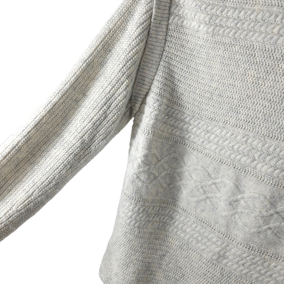 Loft Grayish with Blue hints Sweater - Picture 6 of 11